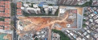 华润东莞火炼树项目一期F04地块桩基及基坑支护工程2024.10.14-10.20施工剪影